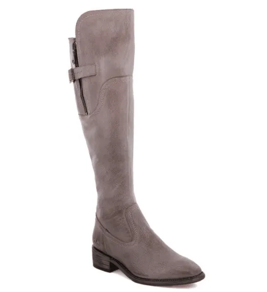 Bed Stu Women's Kathleen Icicle Rustic Leather Tall Boot F393027-ICRS