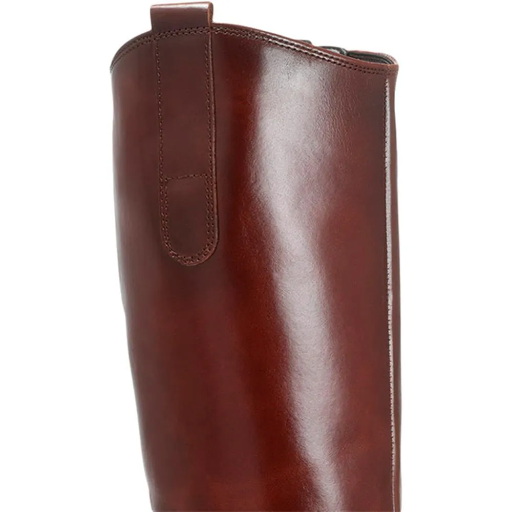 Brook Extra Slim Fit Calf Leather Rider Boots - GAB30576 / 316 817