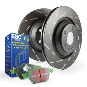 EBC Brakes S2KF1208 S2 Kits Greenstuff 2000 and USR Rotors