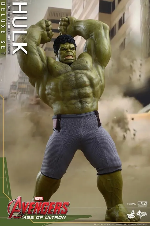Hot Toys - Avengers: Age of Ultron: Hulk Deluxe Collectible Set