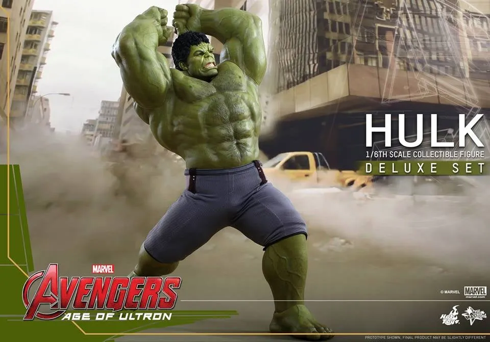 Hot Toys - Avengers: Age of Ultron: Hulk Deluxe Collectible Set