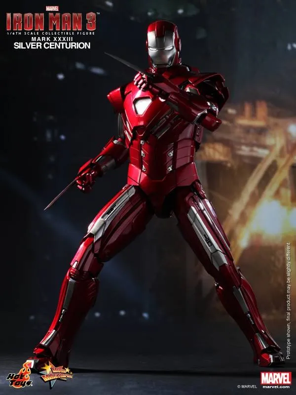 Hot Toys - Iron Man 3 - Silver Centurion (MARK XXXIII)