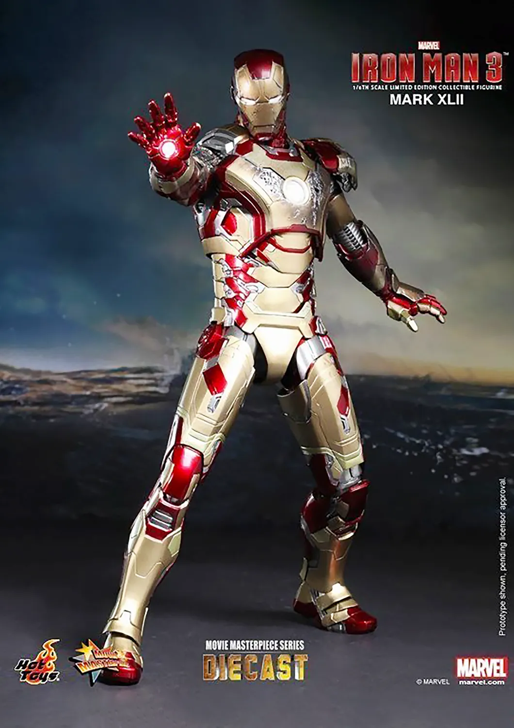 HOT TOYS MARVEL IRON MAN 3: IRON MAN MARK 42- MMS197-D02