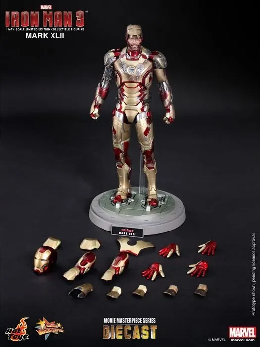HOT TOYS MARVEL IRON MAN 3: IRON MAN MARK 42- MMS197-D02