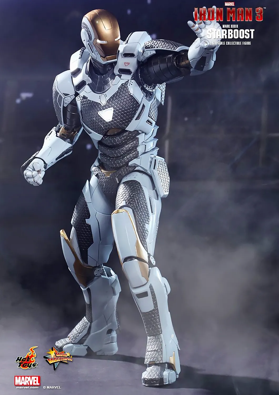 HOT TOYS MARVEL IRON MAN 3: IRON MAN STARBOOST ARMOR MARK XXXIX 1/6 - MMS214
