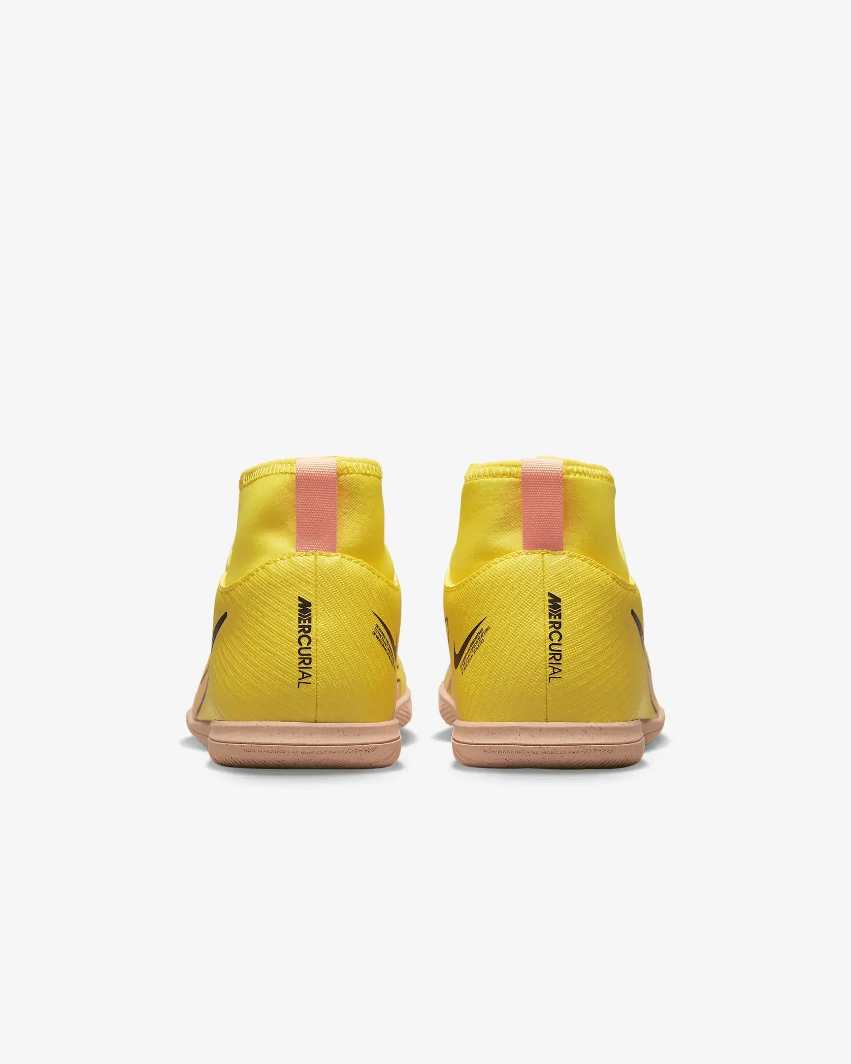 Nike JR Superfly 9 Club Indoor Yellow-Sunset Glow