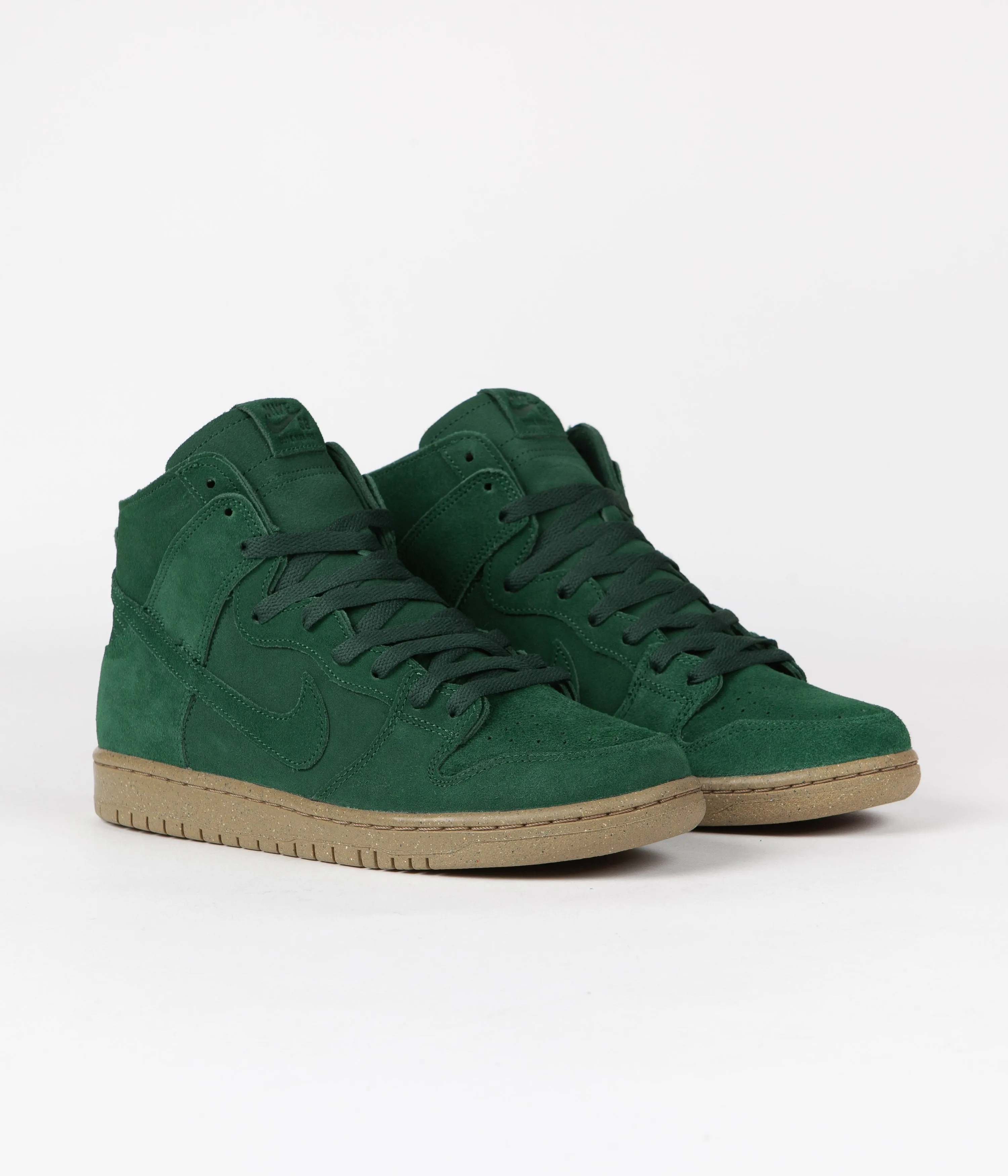 Nike SB Dunk High Pro Shoes - Gorge Green / Gorge Green / Black